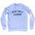 Muni Golf Legend Adult Tri-Blend Sweatshirt - White