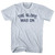 The Slope Was On Adult Tri-Blend T-shirt - Athletic White
