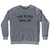 The Slope Was On Adult Tri-Blend Sweatshirt - Athletic Grey