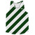 Candy Cane Design Running Track Tops Made In USA - Green Forest and White