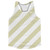Candy Cane Design Running Track Tops Made In USA - Vegas Gold and White