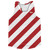 Candy Cane Design Running Track Tops Made In USA - Red Dark and White