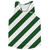 Candy Cane Design Running Track Tops Made In USA - Green Hunter and White