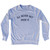 Ill Never Get Over It Adult Tri-Blend Sweatshirt - Grey Heather