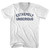 Extremely Unserious Adult Cotton V-neck T-shirt - White