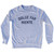 Dolce Far Niente Adult Tri-Blend Sweatshirt - Grey Heather