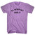 Ill Never Get Over It Adult Tri-Blend T-shirt - Athletic Purple