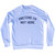 Pretend I'm Not Here Adult Tri-Blend Sweatshirt - White