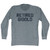 Retired Gigolo Adult Tri-Blend Long Sleeve T-shirt - Athletic Grey