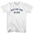 Rhythm and Blues Womens Cotton Junior Cut T-Shirt - White