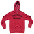 The Titan Uranus Cotton-Poly Blend Hoodie - Red