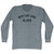 Rhythm and Blues Adult Tri-Blend Long Sleeve T-shirt - Athletic Grey