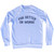 For Better or Worse Adult Tri-Blend Sweatshirt - White