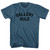 Gallery Rule Adult Cotton T-shirt - Lake Blue