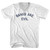 Banks Are Evil Adult Cotton V-neck T-shirt - White