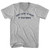 Don't Come To Miami If Your Broke Adult Cotton V-neck T-shirt - Grey Heather