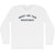 Invest and Then Investigate Adult Cotton Long Sleeve T-shirt - White