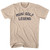 Muni Golf Legend Adult Cotton T-shirt - Creme