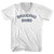 Shuuchuu Shiro Adult Cotton V-neck T-shirt - White