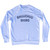 Shuuchuu Shiro Adult Tri-Blend Sweatshirt - White