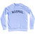 Normal Adult Tri-Blend Sweatshirt - White