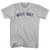 Why Not Womens Cotton Junior Cut T-Shirt - Grey Heather