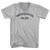 Undereducated Palate Adult Cotton V-neck T-shirt - Grey Heather