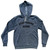 Stop Making Sense Cotton-Poly Blend Hoodie - Dark Blue
