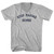 Stop Making Sense Adult Cotton V-neck T-shirt - Grey Heather