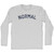 Normal Adult Cotton Long Sleeve T-shirt - Grey Heather