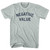 Negative Value Adult Tri-Blend T-shirt - Athletic Cool Grey
