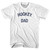 Hockey Dad Adult Cotton T-shirt - White