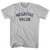 Negative Value Adult Cotton T-shirt - Cool Grey