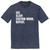 Custom Eat Sleep Custom Word Repeat White Ink On Mens Tri-Blend DTG T-shirt - Navy Blue Heather