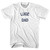 Luge Dad Adult Cotton T-shirt - White
