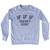 IF IF IF Doesn't Exist Adult Tri-Blend Sweatshirt - Grey Heather