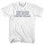 The Leads Are Weak You're Weak! Rage Font Adult Cotton T-shirt - White