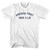 America First Was A Lie Youth Cotton T-shirt - White