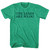 The Leads Are Weak Rage Font Adult Tri-Blend T-shirt - Athletic Green