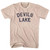 Devils Lake Adult Tri-Blend T-shirt - Sand