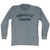 Absolute Cinema Adult Tri-Blend Long Sleeve T-shirt - Athletic Grey