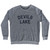 Devils Lake Adult Tri-Blend Sweatshirt - Athletic Grey