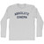 Absolute Cinema Adult Cotton Long Sleeve T-shirt - Grey Heather