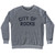 City of Rocks Adult Tri-Blend Sweatshirt - Athletic Grey
