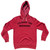 It's Snack Time Somewhere Cotton-Poly Blend Hoodie - Red