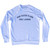 Man Makes Plans God Laughs Adult Tri-Blend Sweatshirt - White