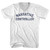 Narrative Controller Adult Cotton V-neck T-shirt - White