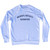 Neuroplasticity Gangster Adult Tri-Blend Sweatshirt - White