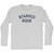 Starved Rock Adult Cotton Long Sleeve T-shirt - Grey Heather