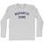 Romantic Zone Adult Cotton Long Sleeve T-shirt - Grey Heather